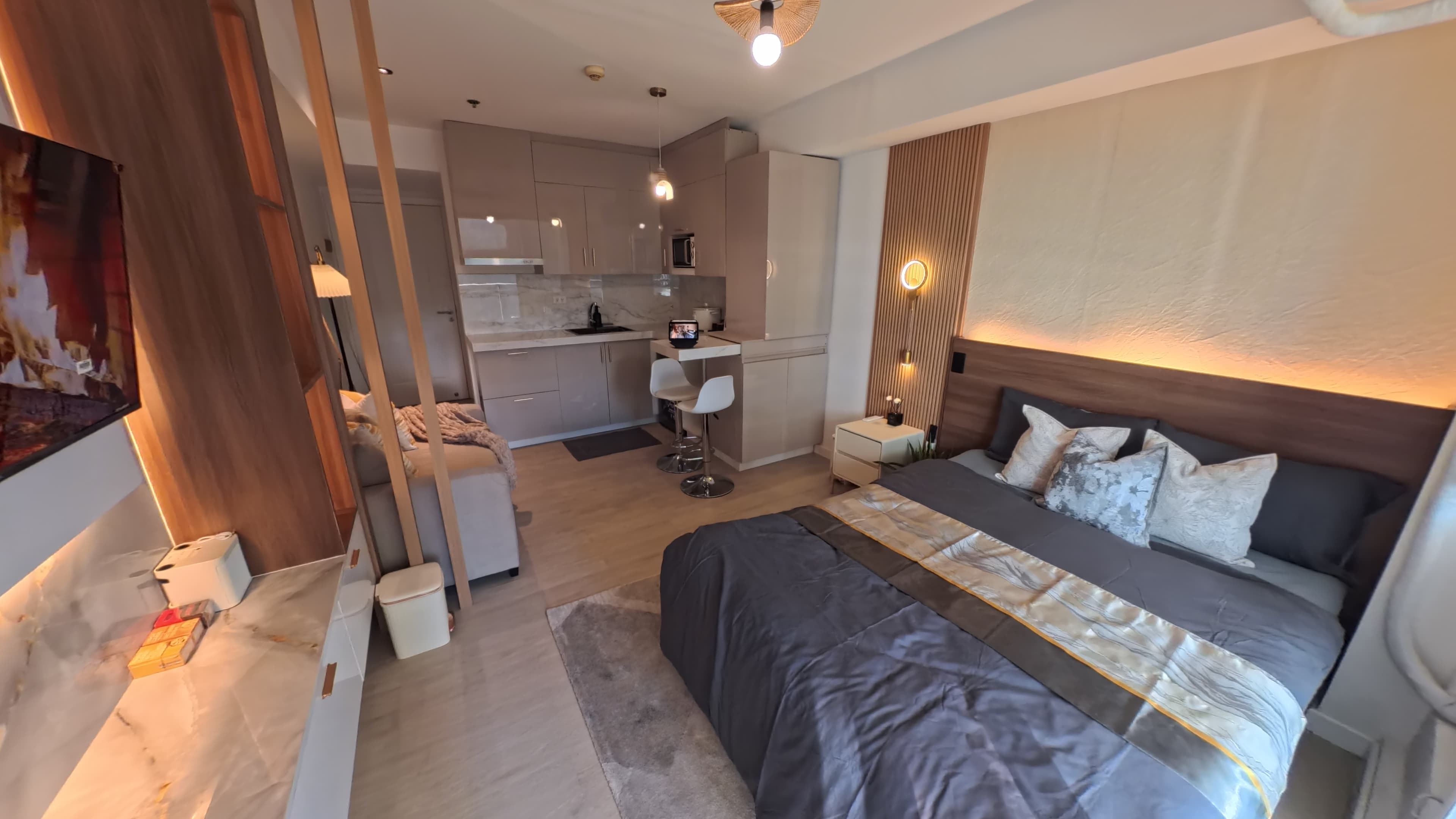 The complete suite wide studio view 2 at Azure Citrine Suite - Bahamas 522