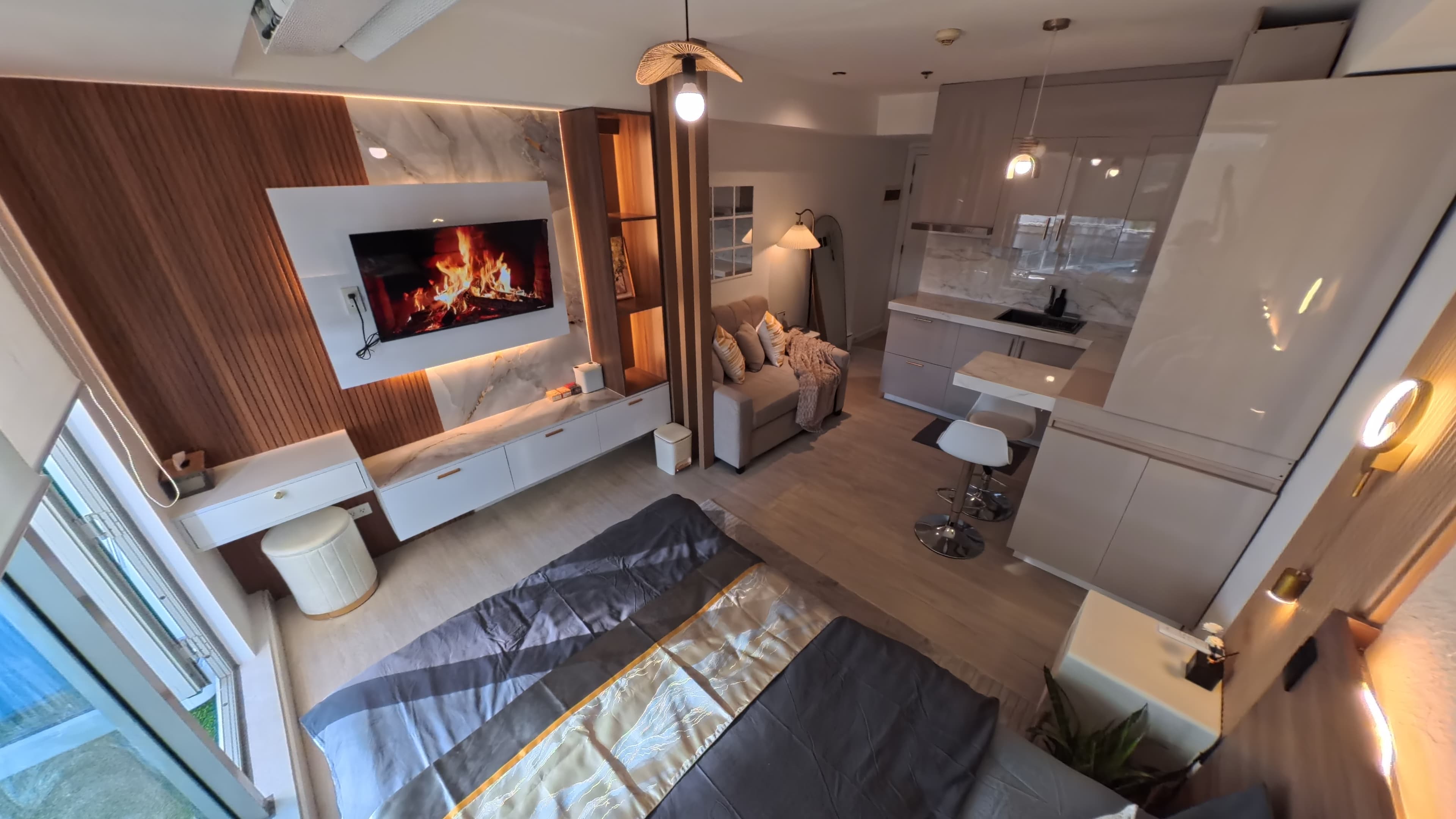 The complete suite wide studio view 5 at Azure Citrine Suite - Bahamas 522